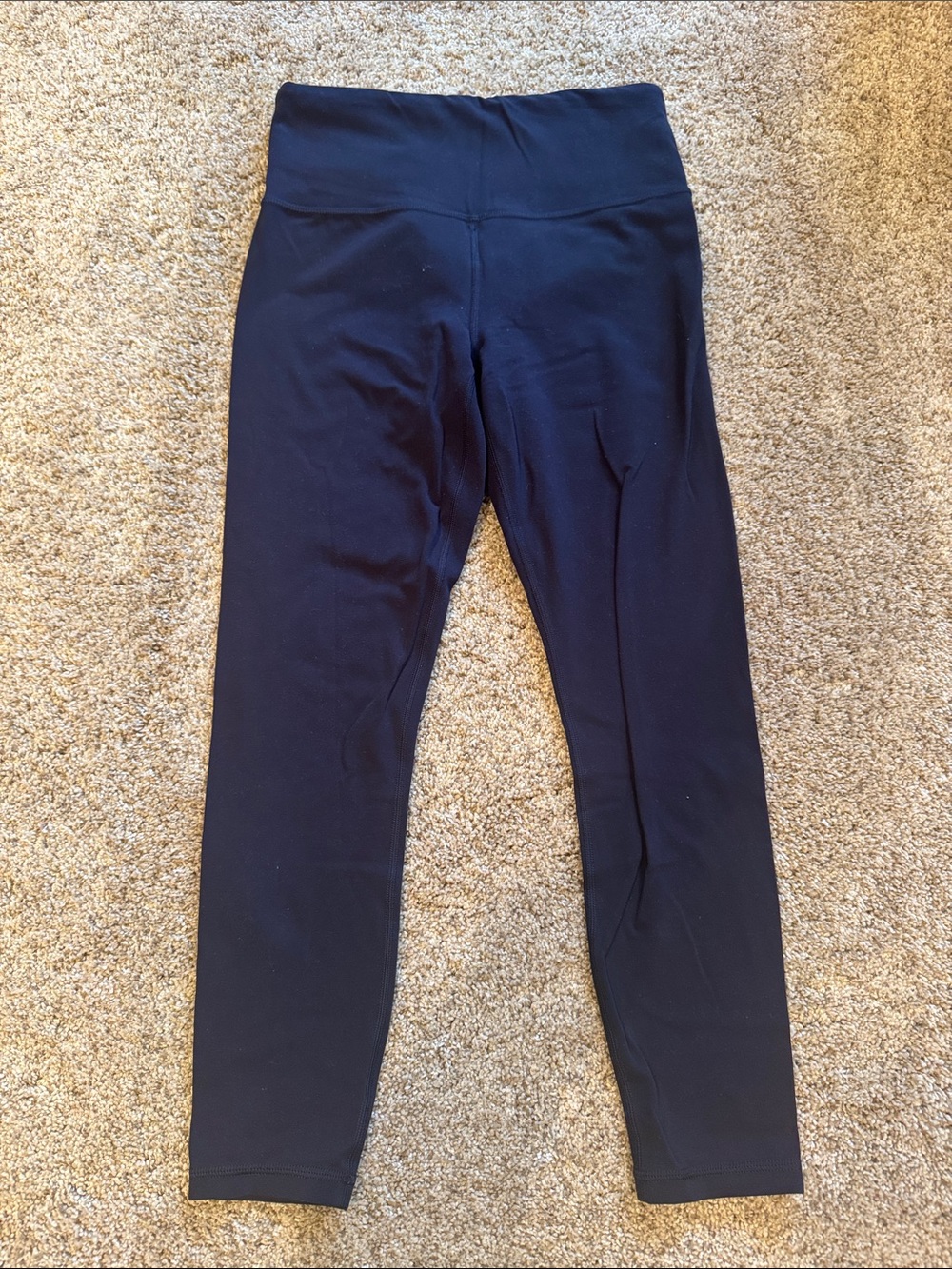 Athleta Navy High-Waist Performance Leggings